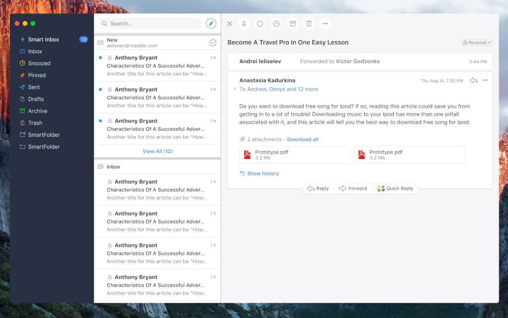 a good email program for mac